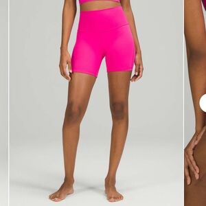 lululemon athletica Women's Align Short 6" - Sonic Pink
